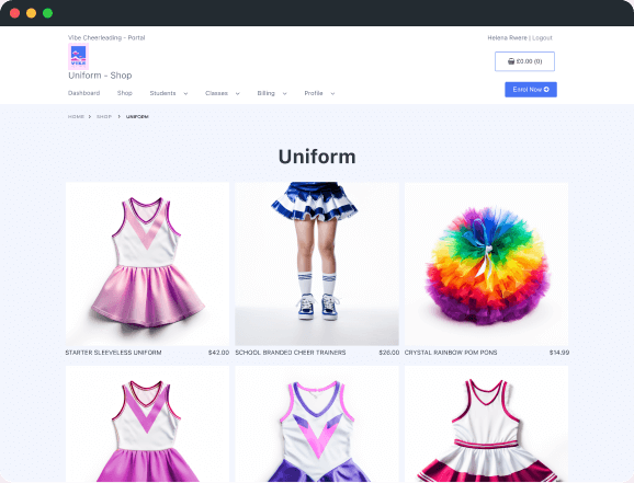class-manager-cheer-club-online-shop